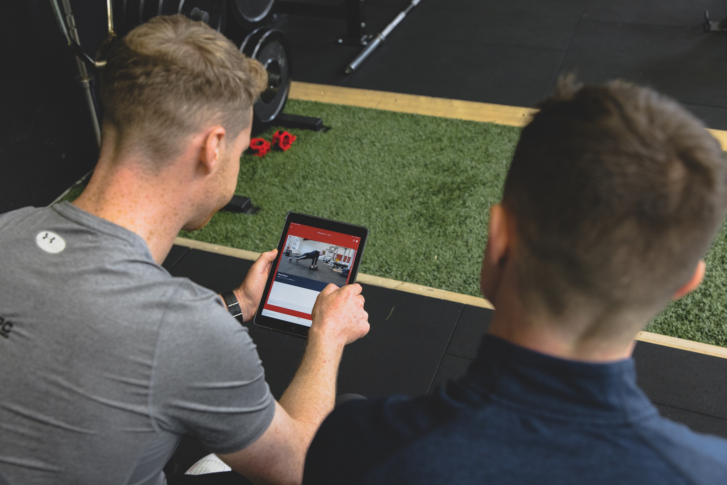 Mobile app for training